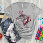 Hand Drawn Ennis, TX Tee