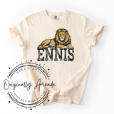 Ennis Lions Retro Throwback