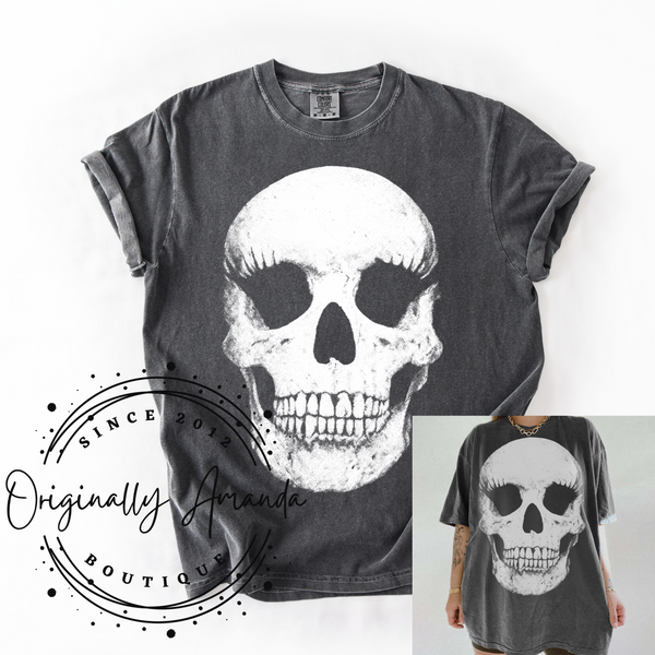 Oversized Skull Tee