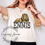 Ennis Lions Retro Throwback