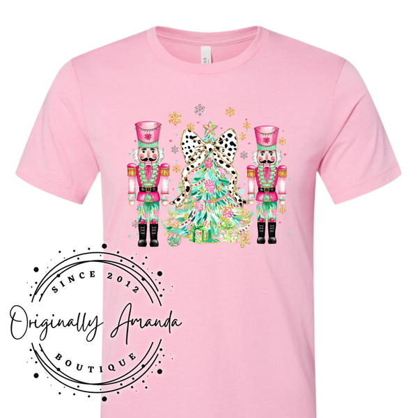 Nutcracker Christmas Tree Tee