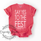 BRING YOUR OWN TEE! Polka Fest Pre-Order