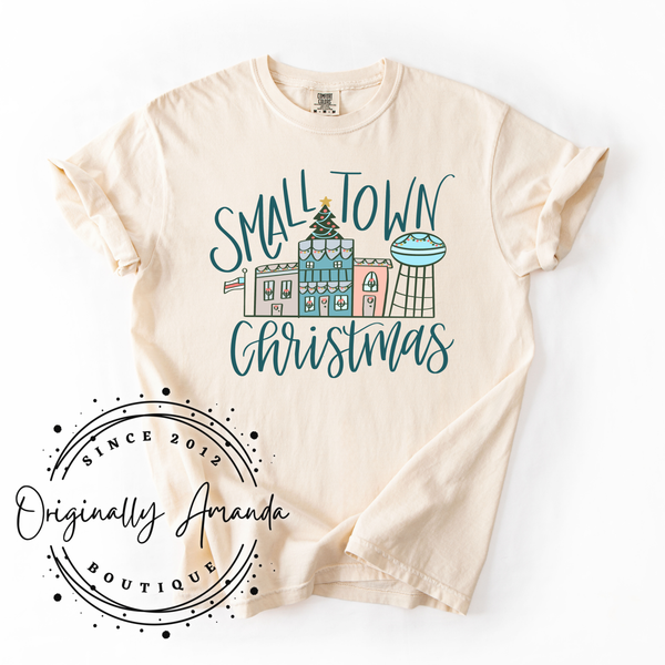 Small Town Christmas Tee