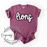 Script Lions Tee