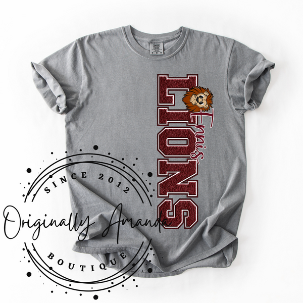 Ennis Lions Sidelines Tee