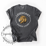 Legendary Ennis Lions Throwback Tee