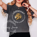 Legendary Ennis Lions Throwback Tee