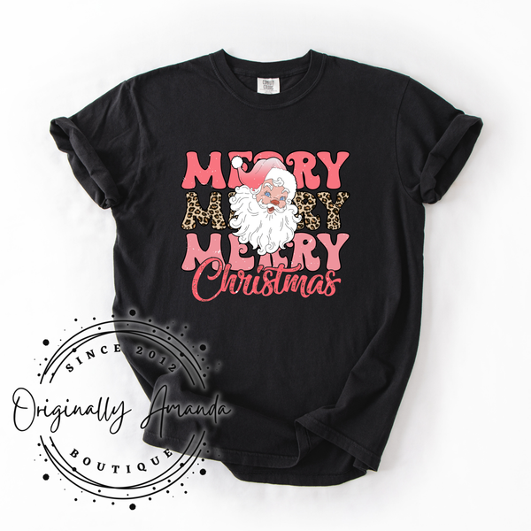 Merry Merry Merry Christmas Tee