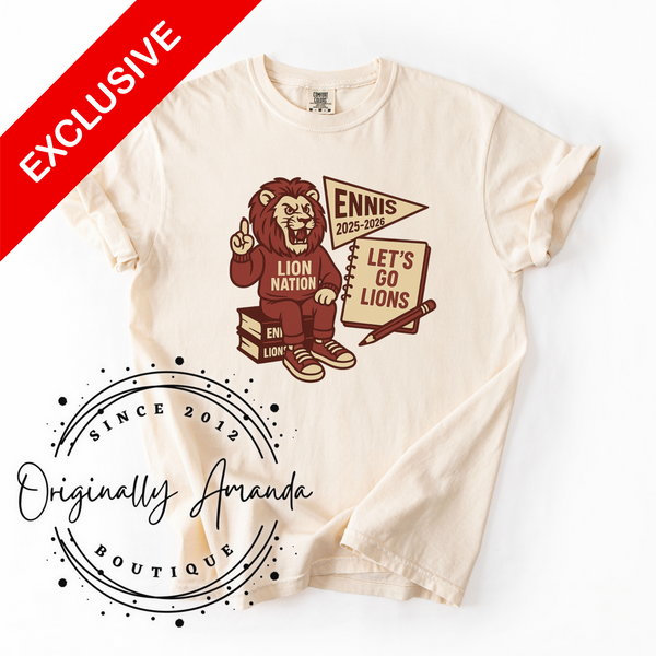 Back to School Lions Tee