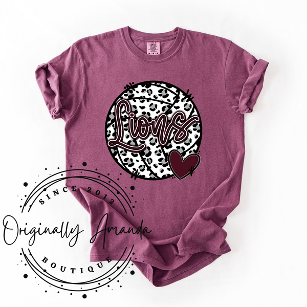 Lions Volleyball Tee