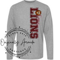 Ennis Lions Sidelines Tee