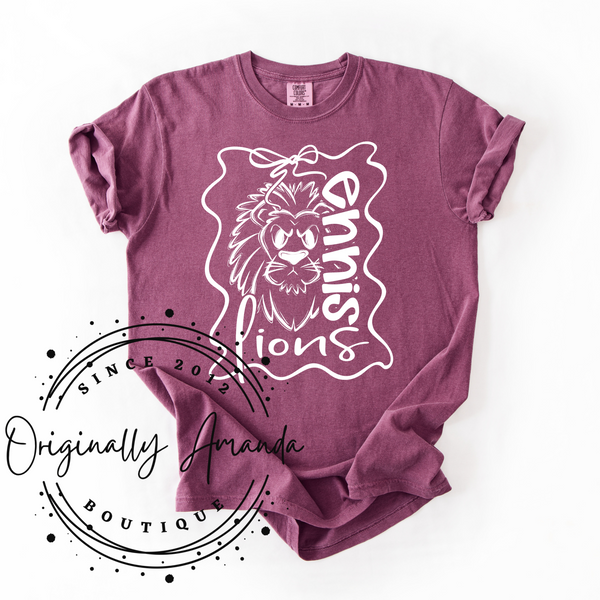 Ennis Lions Doodle Tee