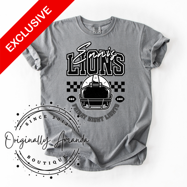 Ennis Lions Helmet Tee