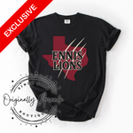 Ennis Lions Texas Tee