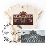 Throwback Scoreboard Tee - Pre-Order