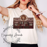 Throwback Scoreboard Tee - Pre-Order