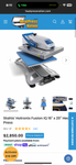 Stahls Fusion iq 16x20 Heat Press