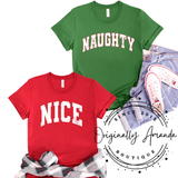 Naughty or Nice Tees