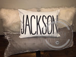 Name Pillow