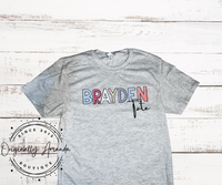 Custom Name Tees