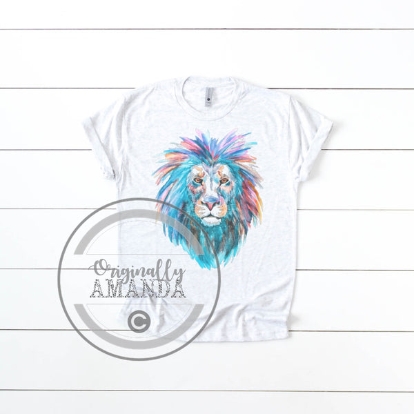 Youth Colorful Lion