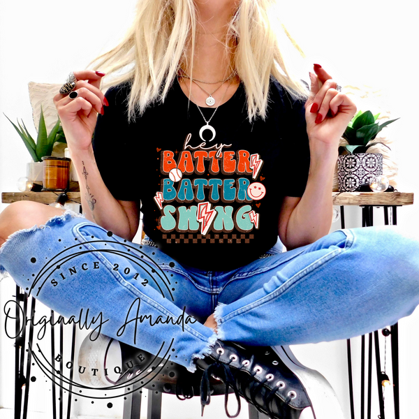 Batter Batter Swing Tee