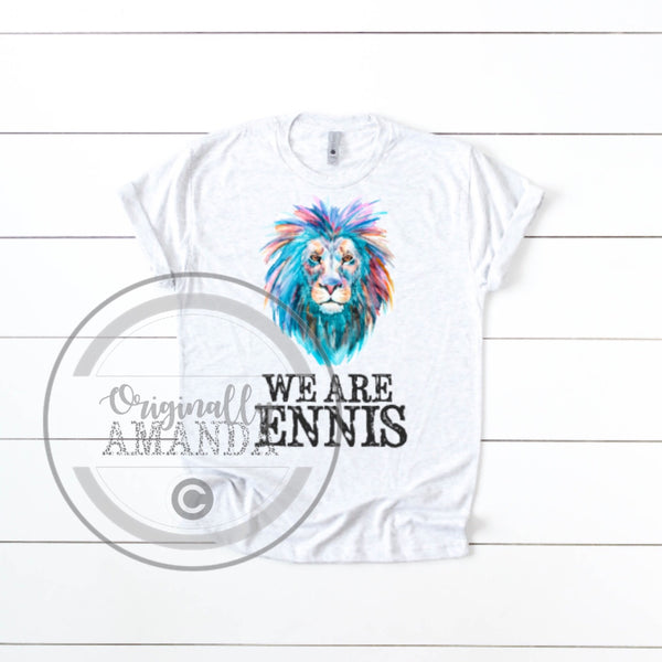 We are Ennis - Colorful Lion